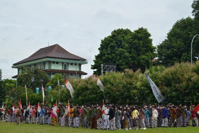 SMP 1 Pangudi Luhur Yogyakarta Merayakan HUT Kota Yogyakarta Ke-226